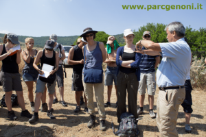 Visitatori al Geosito Cava di Duidduru
